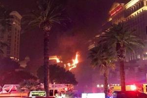 В Лас-Вегасе вспыхнул сильный пожар в известном казино