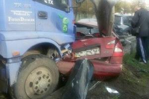 В Харькове произошло масштабное ДТП с участием 9 автомобилей: появились кадры с места аварии
