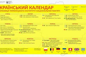 Стало известно, какие праздники оставил в календаре Украинский институт национальной памяти