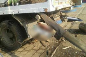 В Полтавской области на АЗС взорвался газовый баллон на грузовике "ГАЗ-53"