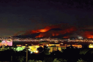 В Италии проснулся вулкан Везувий: идет эвакуация жителей