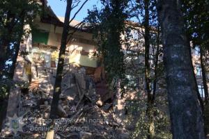 На Волыни полиция возбудила уголовное дело по факту обрушения стены колледжа