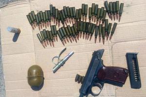 НА КПВВ "Новотроицкое" за попытку ввоза оружия задержан перевозчик