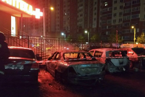 По Одессе прокатилась волна пожаров: за ночь сгорело около 20-ти автомобилей