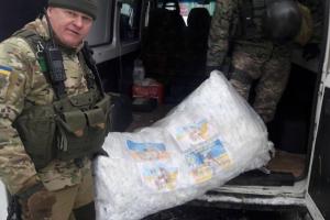Члены СІМІС привезли помощь жителям Гладосово и Травневого, которые перешли под контроль ВСУ