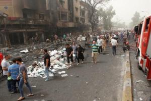 Теракт в Ираке: взрыв на рынке унес жизни около 20 человек