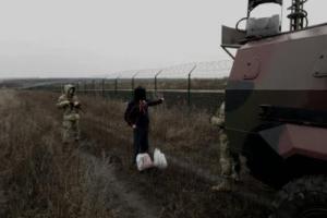 "Тритон" в действии: в районе населенного пункта Пески пограничники задержали нарушителя границы