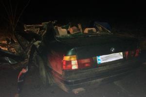 В Житомирской области погиб водитель BMW, влетевшего в автобус со школьниками