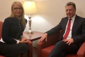 В США Тимошенко встретилась с Волкером: о чем говорили политики