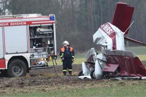 В Германии при крушении легкомоторного самолета погибли два человека