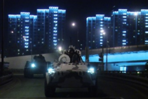 В российскую столицу стягивают военную технику