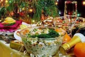 В Украине существенно выросла стоимость новогоднего стола