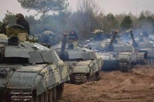 В сети разместили видео с битой российской военной техникой у границы с Украиной