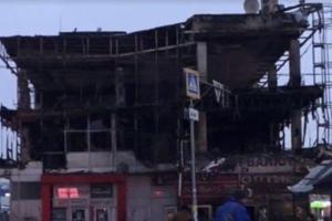 В Харькове огонь полностью уничтожил ТРЦ "Мираж"