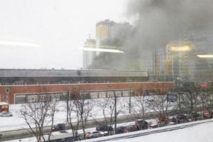 В российском Питере пылает здание газетного комплекса: есть жертвы