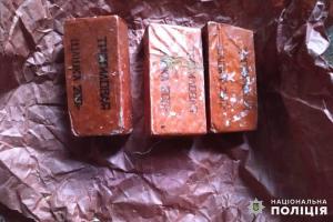 В Лисичанске полиция при обыске нашла взрывчатку в доме местного жителя