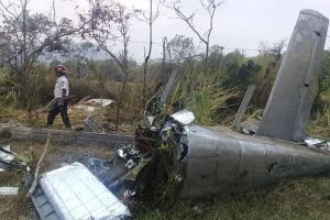 В Гватемале на авиашоу самолет Т-28 рухнул возле трибун со зрителями