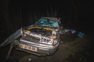Смертельное ДТП под Киевом: столкнулись три автомобиля, погибли два человека