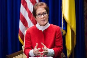Выборы-2019: Посол США Мари Йованович записала видеообращение к украинцам 