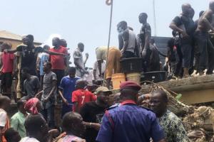 В Нигерии количество погибших при обрушении школы выросло до 18