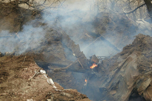 "В этом аду выжить не было ни единого шанса": в сети появилось фото блиндажа, в котором погибли 2 бойца ВСУ