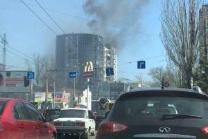 В центре Одессы горит высотка: людей эвакуировали