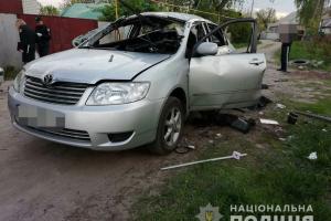 Взрыв в Харькове: в автомобиль Toyota бросили гранату, тяжело ранен водитель
