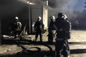 В Северодонецке произошел пожар на территории школы-интерната