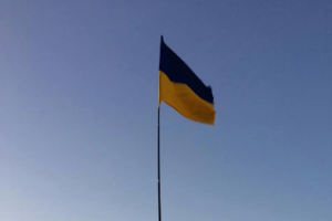 В оккупированном Крыму патриоты подняли флаг Украины