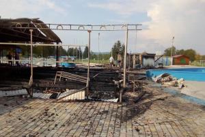 На Прикарпатье во время пожара на территории лагеря погиб 17-летний парень