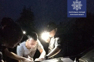В Лисичанске, Северодонецке и Рубежном полиция ночью поймала 4-х пьяных "лихачей"