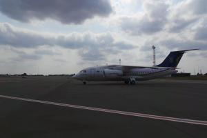 В "Борисполе" приземлился самолет с освобожденными украинцами