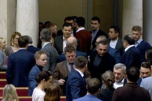 В Верховной Раде подрались "слуги народа"