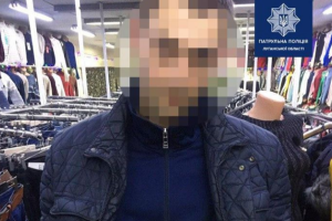 "Чуйка не сработала": В Северодонецке мужчина, укравший вещи из магазина, "случайно" попался полиции