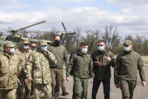 Зеленский с рабочим визитом прибыл на Донбасс