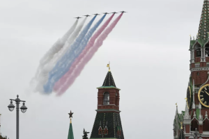 В Москве состоялся авиационный парад к Дню Победы