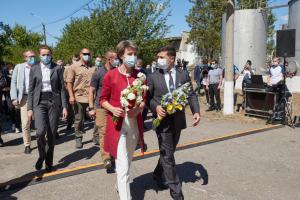 Президенти України та Швейцарської Конфедерації розпочали робочу поїздку на Донбас