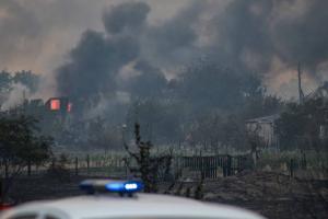 Згоріли десятки будинків і тисячі га лісу: На Луганщині вирують лісові пожежі