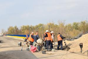 На Луганщині триває будівництво нового КПВВ "Щастя"