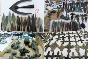 Из Украины в Сербию пытались вывезти большую археологическую коллекцию