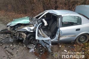 ДТП під Харковом: розбито 4 автомобілі, постраждали 2 водія
