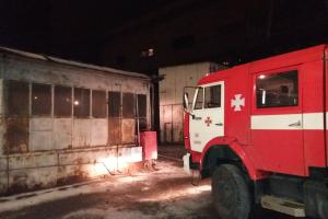 Спасатели целую ночь тушили пожар на Змиевской ТЭС