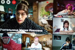 "Прелесть учительница!": В Сети обсуждают пародию Максима Галкина на дистанционное обучение