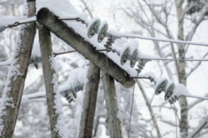 В Україні через негоду знеструмлено 86 населених пунктів у 6 областях