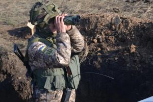 На Донбасі окупанти 4 рази порушили режим припинення вогню, поранений український воїн