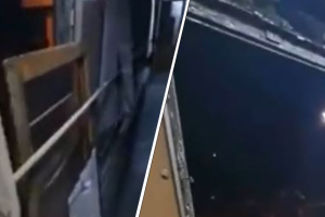 "Окно в Европу": В поезде "Укрзализныци" выпало окно