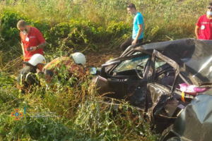 На Харківщині в ДТП загинув житель Лисичанська: фото з місця аварії