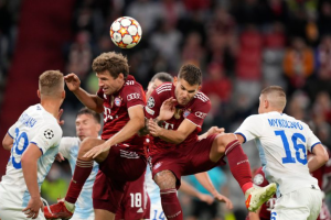 "Динамо" розгромно програло "Баварії" у другому турі Ліги чемпіонів