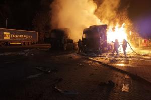 В Харьковской области прогремел взрыв на АЗС: масштабный пожар локализован