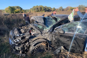 У лікарні Лисичанська госпіталізовано двох постраждалих у ДТП